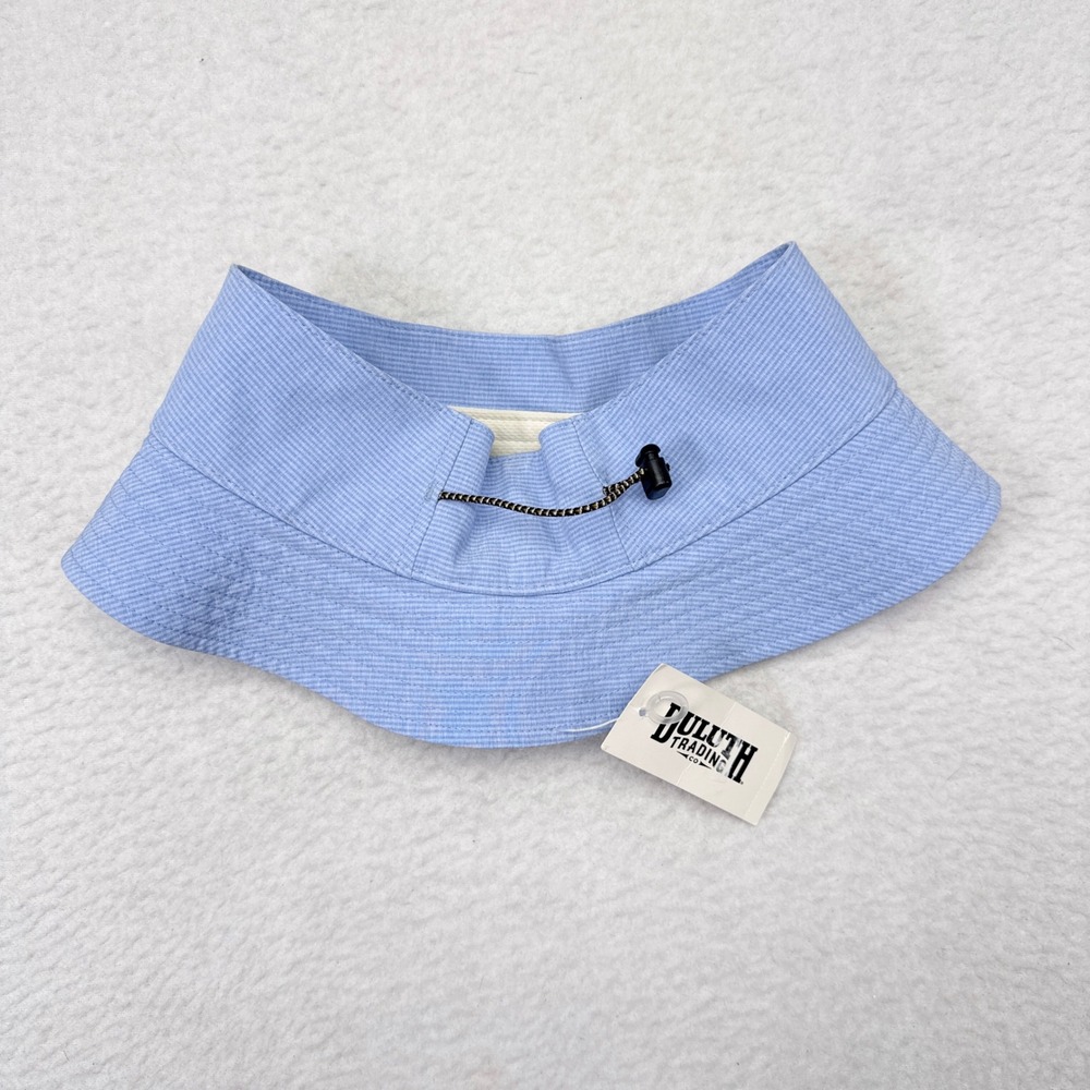 Duluth Trading Co Sol Survivor Bucket Hat Womens Size Lage / XL Blue Garden NEW